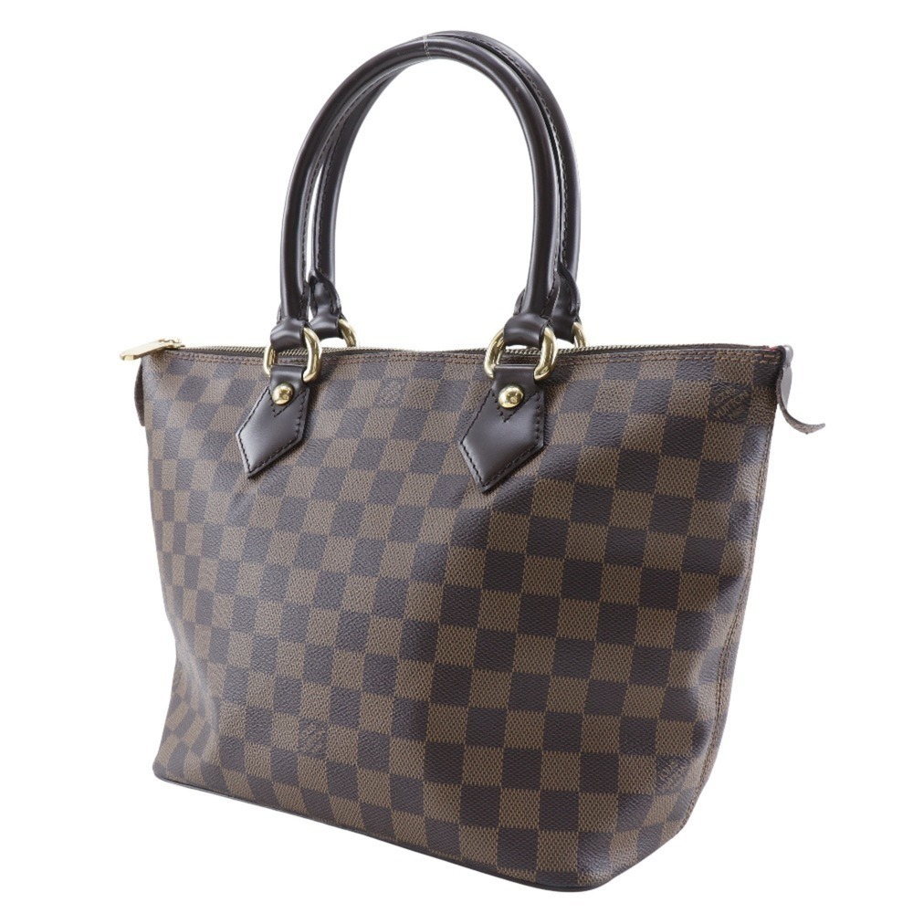 LOUIS VUITTON Brown Damier Canvas Tote Bag - Picture 2 of 10